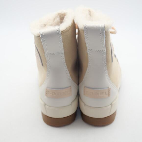 NEW SOREL Tivoli IV WOMEN'S 5 Insulated Winter Boots Ceramic Buff Cream Tan - Picture 3 of 7